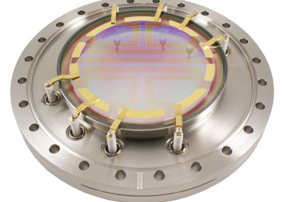 Coated disc manufactured by Manufacturing Precision Feed Through Products